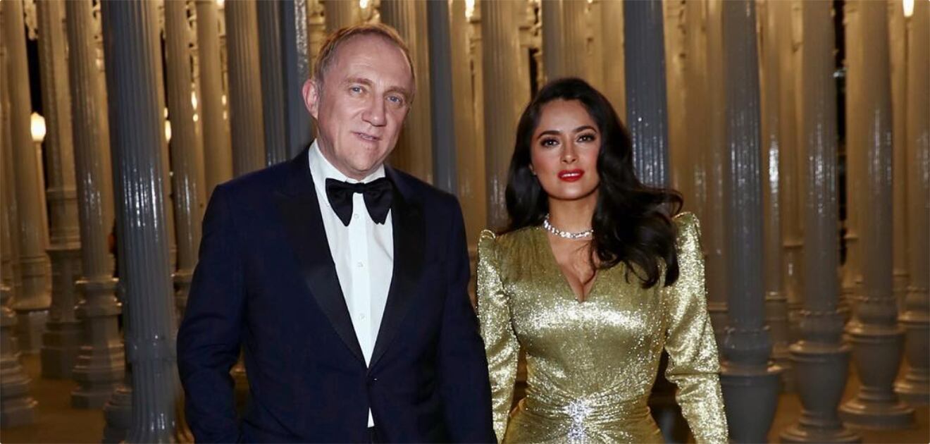 Salma Hayek responde a críticas de su matrimonio: “No pueden creer que esta mexicana terminó en la vida que tiene”