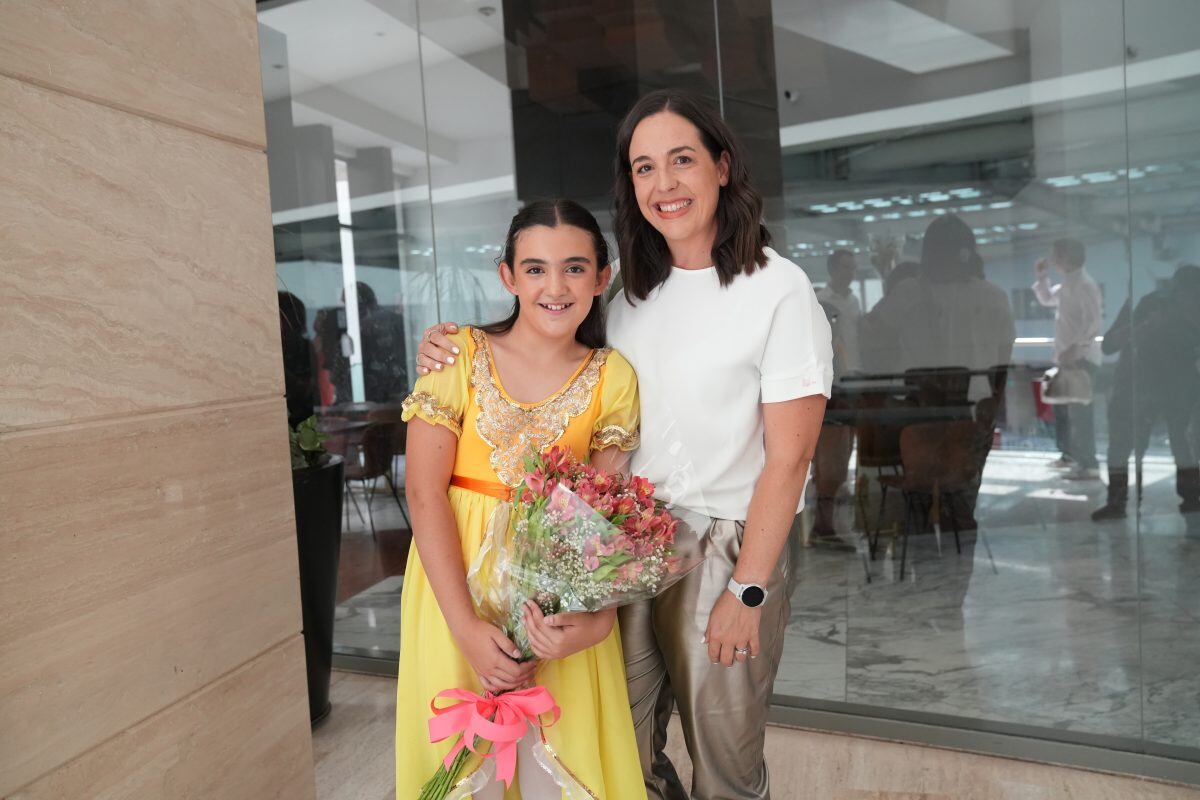 Emilia López de la Cerda y Carolina González. (Foto: Héptor Arjona)