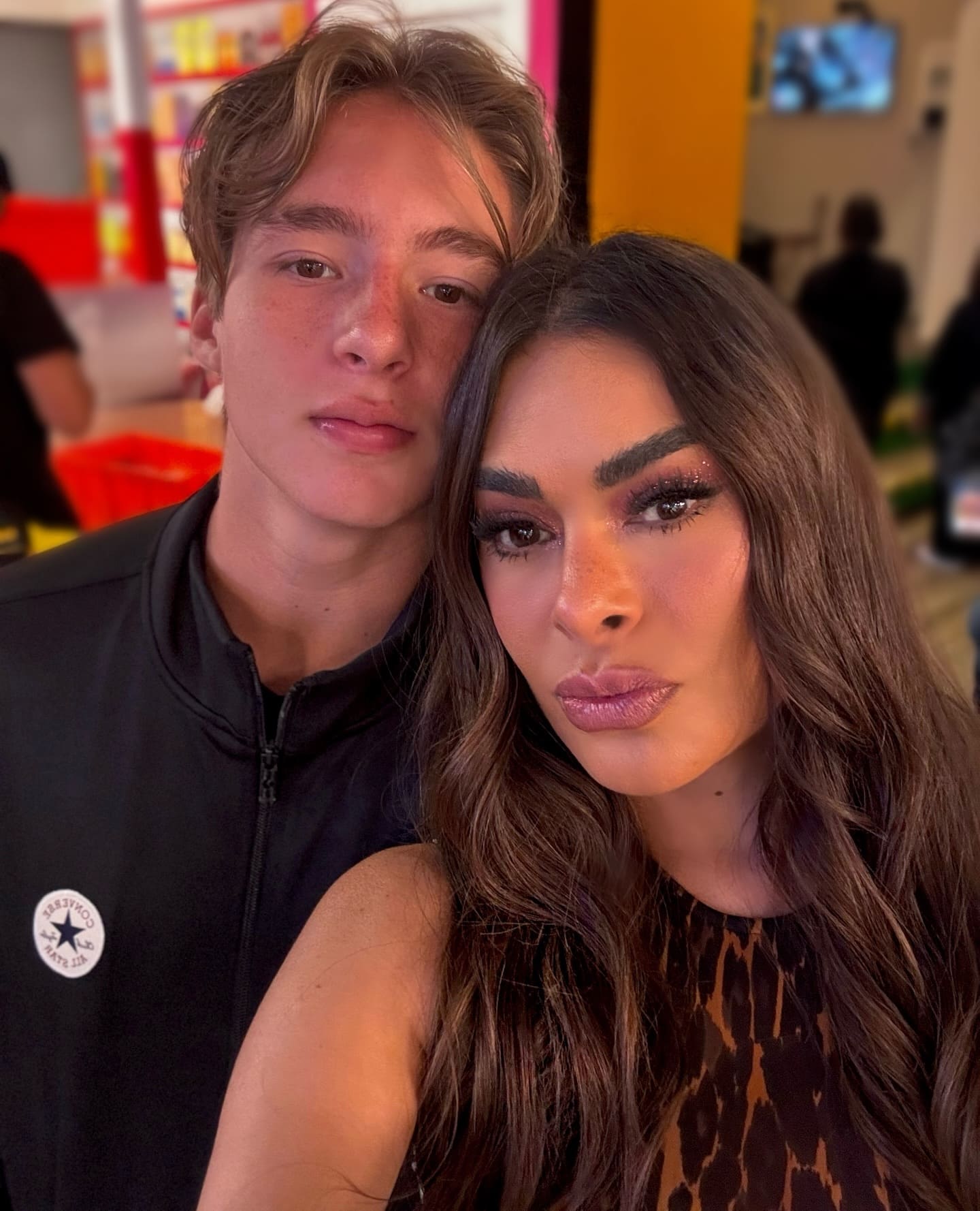 Mateo Reina y Galilea Montijo. (Foto: Instagram)