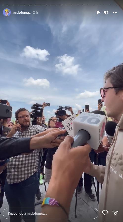 Fofo Márquez toma con humor trabajo comunitario tras cerrar avenida en Guadalajara