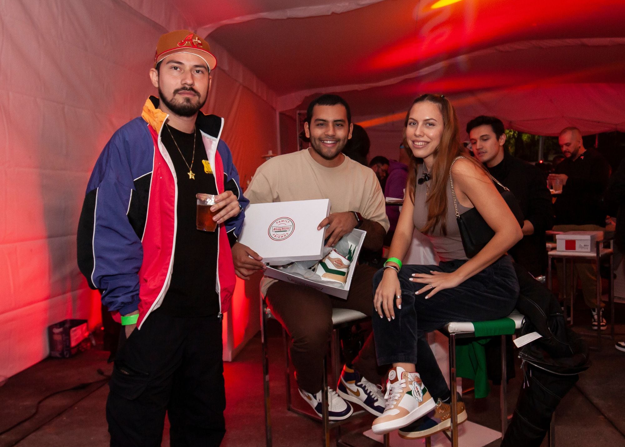 Seelim López, Alejandro Patrón y Kristina Mena. (Foto: Esteban Torreblanca para VIP)
