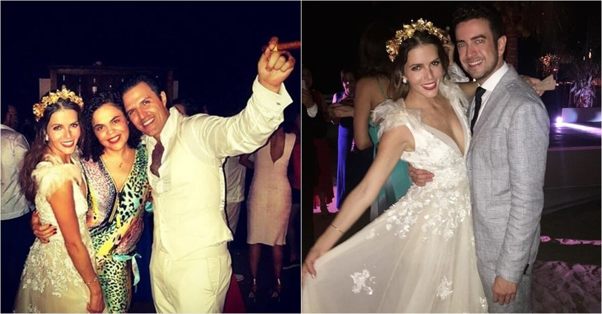 Todos los detalles de la boda de Claudia Álvarez y Billy Rovzar 