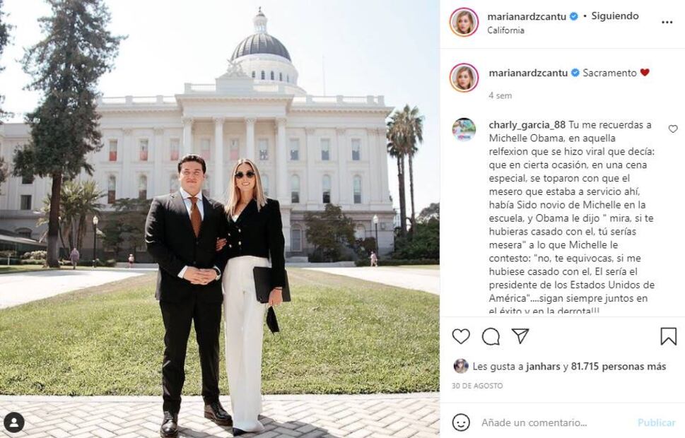 Mariana Rodríguez y su nuevo estilo de primera dama 