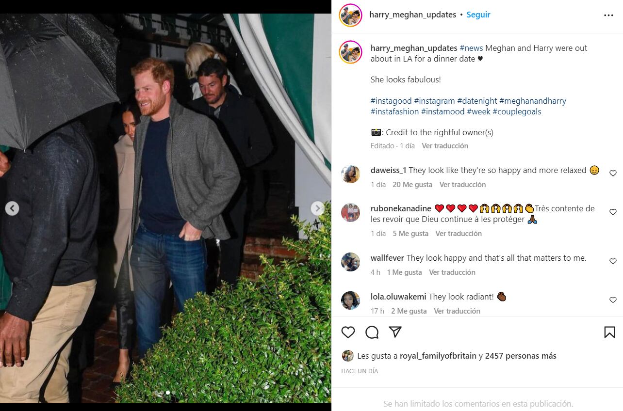 Harry y Meghan disfrutan de un lujoso club privado tras su desalojo de Frogmore Cottage