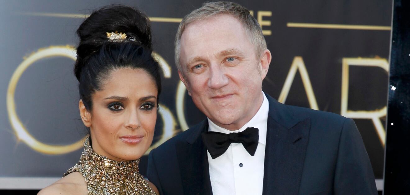Salma Hayek, orgullosa de pertenecer a la familia Pinault