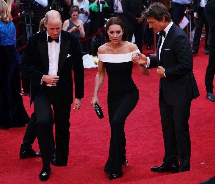 Kate Middleton, radiante y super sexy en el estreno de Top Gun