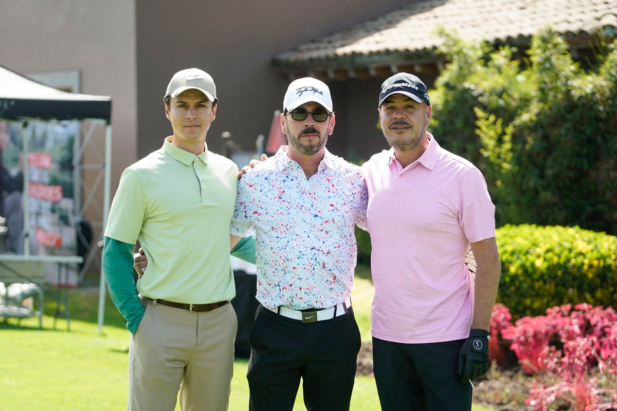Eduardo, Rodrigo y Raúl Rubí. (Foto: Leonardo Gómez)