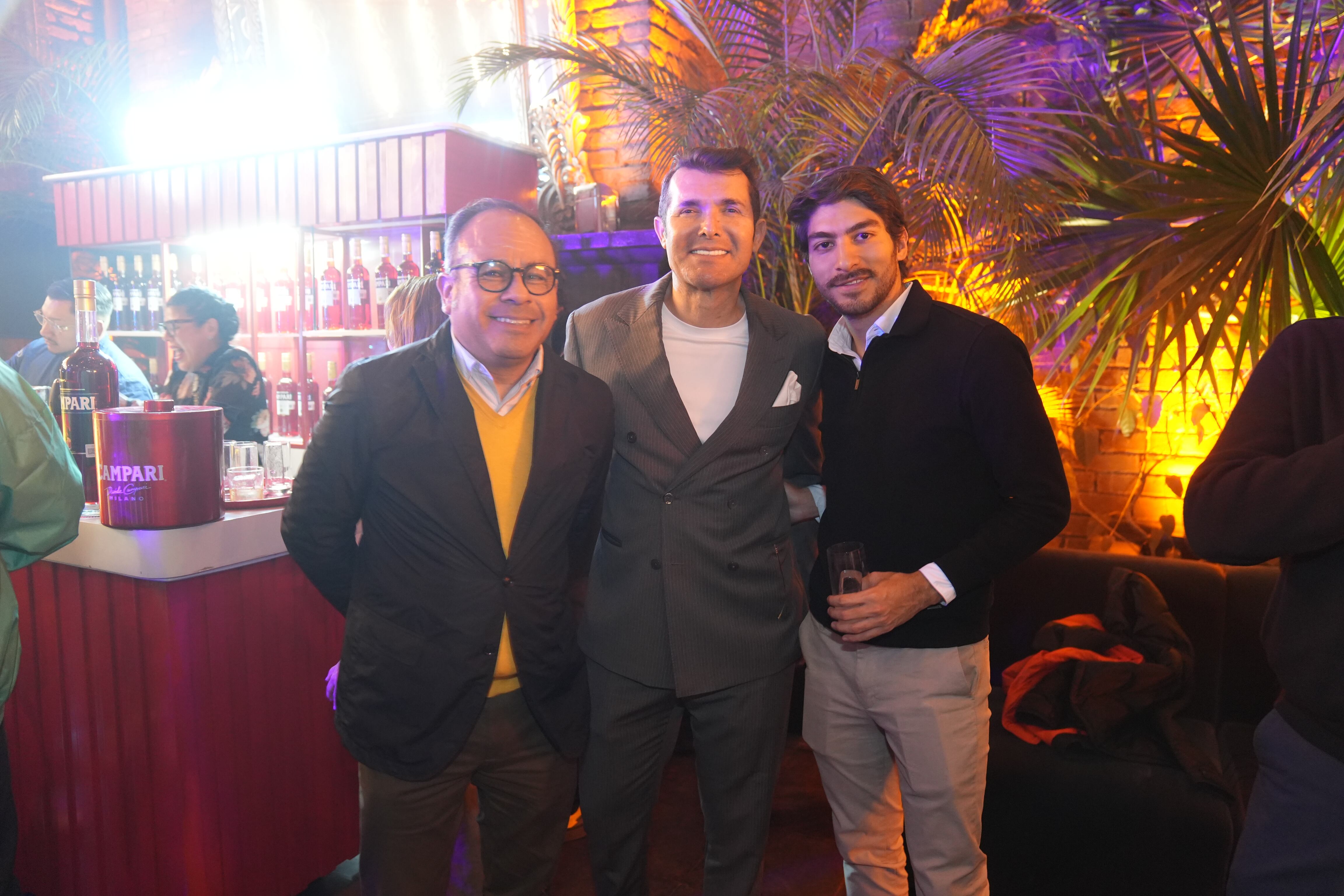 Teto Ballesteros, Lorenzo Ruiz y Emilio González. (Foto: Héptor Arjona)