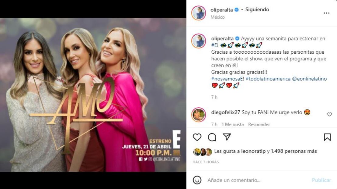Olivia Peralta y Jeans tendrá su programa de televisión