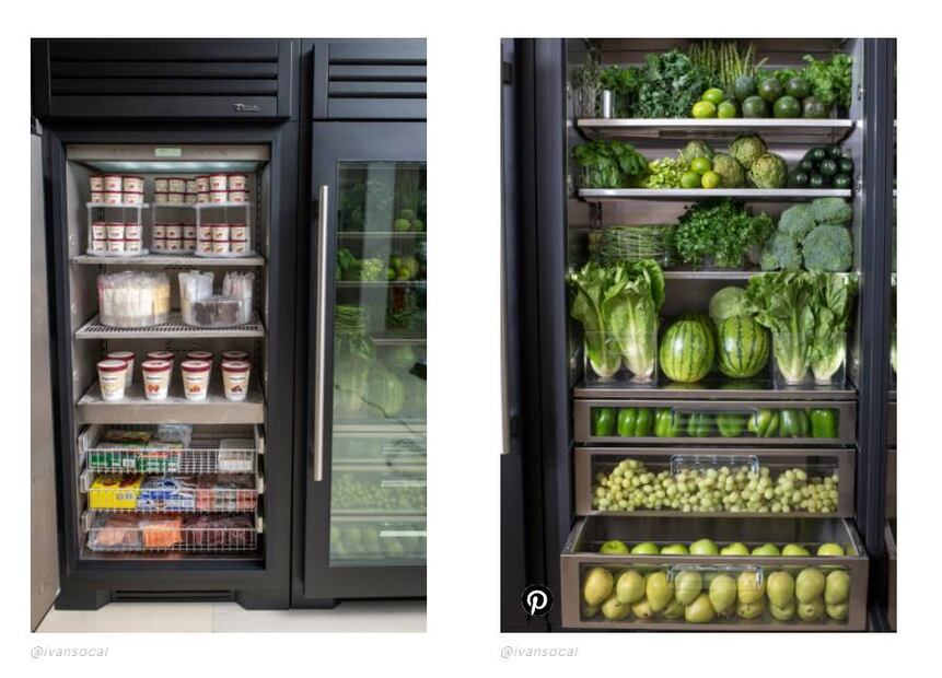 Así lucen los impactantes refrigeradores de Kris Jenner, son 3 y están GIGANTES