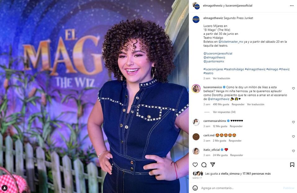 Lucero Mijares Hogaza / Instagram