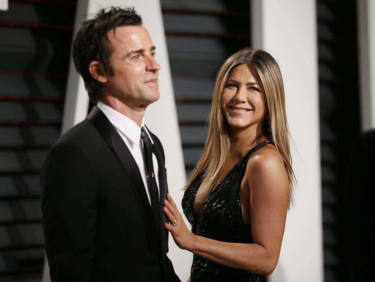 Jennifer Aniston celebró Thanksgiving Day con su ex Justin Theroux