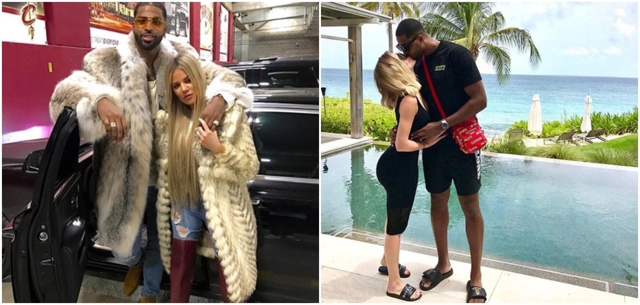 <p>La estrella del reality show está esperando un bebé de su actual novio Tristan Thompson. <strong>(Fotos: Archivo, Instagram)</strong></p>
