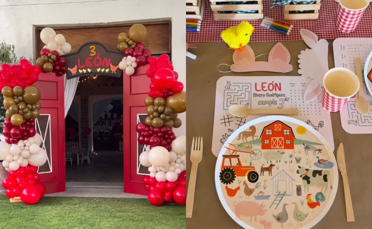 Así fue la fiesta de cumpleaños de León (Foto: Instagram)