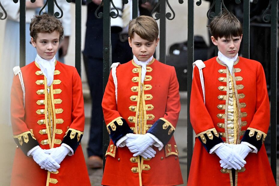 El príncipe George cumple su importante papel en la coronación de Carlos III