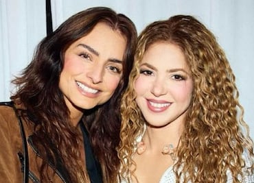 Así se veían Shakira y Aislinn Derbez hace 25 años, la foto del recuerdo