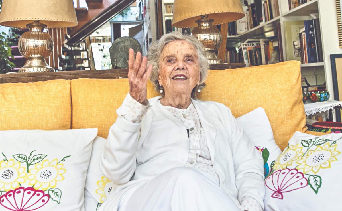 Elena Poniatowska denuncia que se metieron a robar a su casa