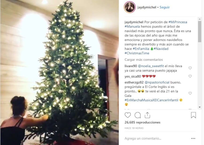 ¡La familia de Jaydy Michel y Rafa Márquez ya está lista para Navidad!