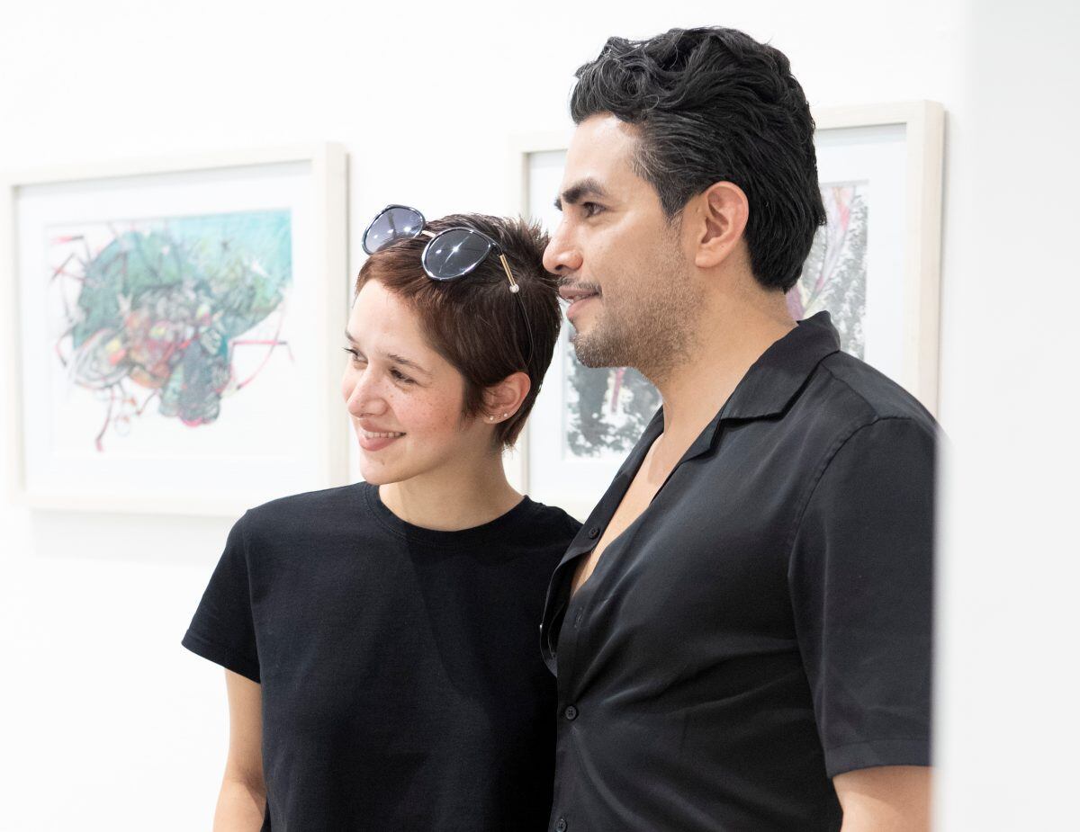 Daniela Titin y Didier Morales. (Foto: Karla Gómez)