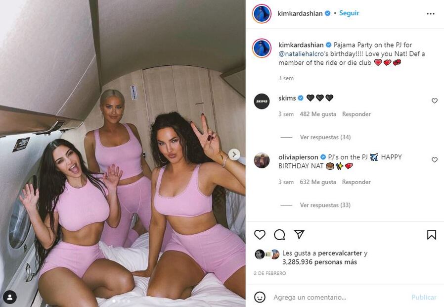 Kim Kardashian estrenó un jet privado valuado en 150 millones de dólares: el Kim Air