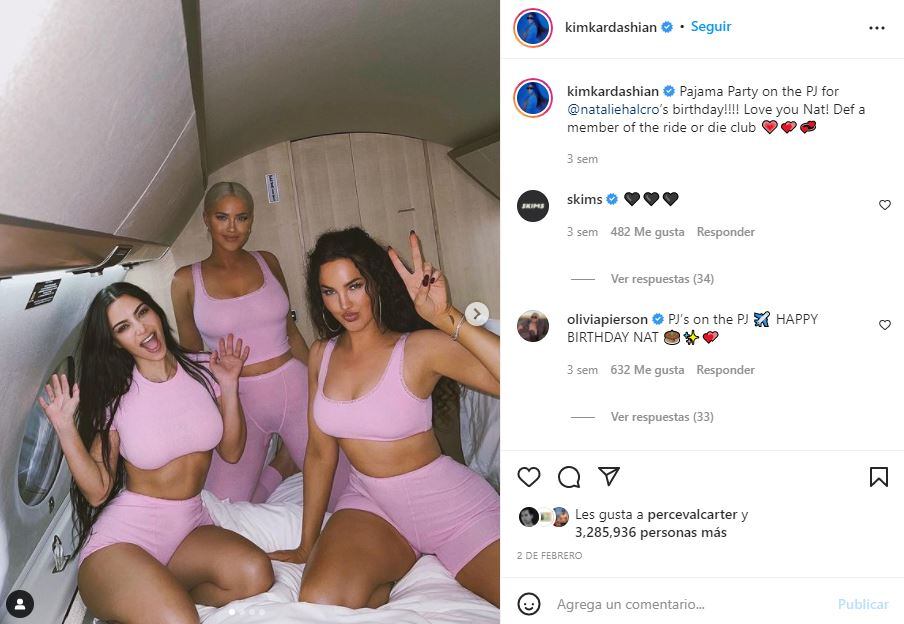 Kim Kardashian estrenó un jet privado valuado en 150 millones de dólares: el Kim Air