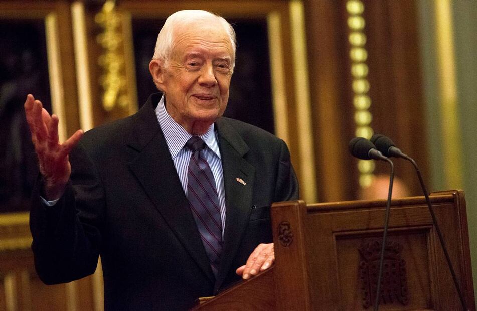 Jimmy Carter, ex presidente de Estados Unidos, se recupera de una cirugía