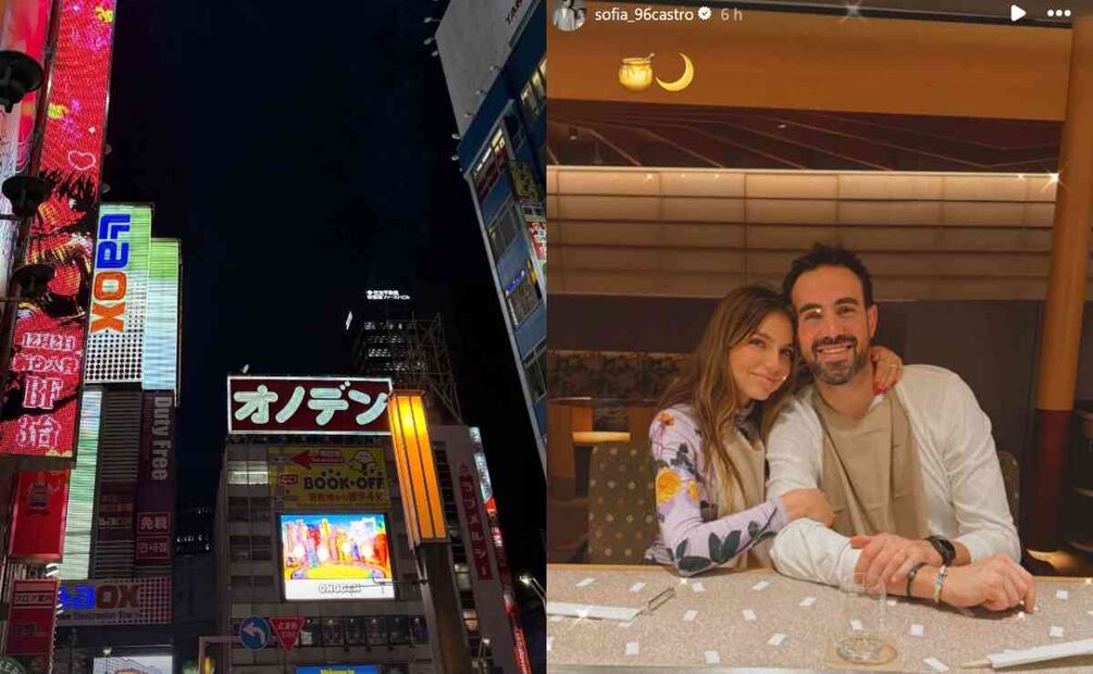 Sofía Castro y Pablo Bernot, las primeras fotos de su luna de miel / Fotos: Instagram