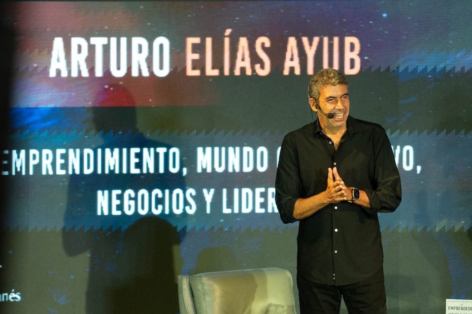 Arturo Elias Ayub durante su panel en el evento Proud To Be Lebanese / Foto: Heptor Arjona para Clase