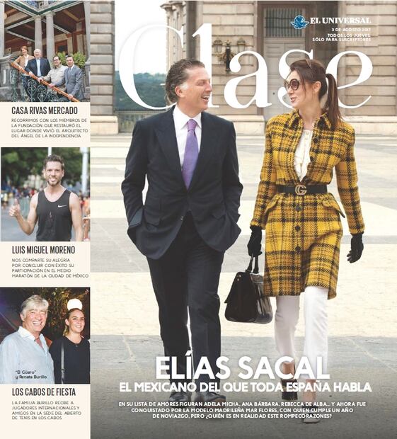 Elías Sacal y Mar Flores, juntos en Polanquito