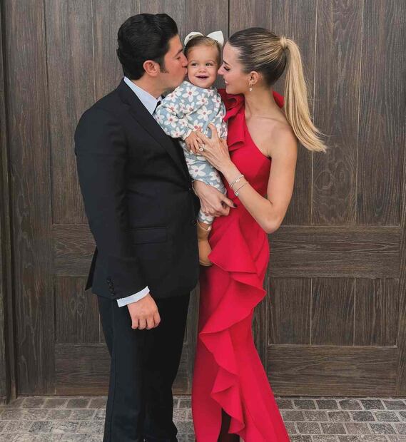 Mariana Rodríguez junto a su familia / Foto: Instagram