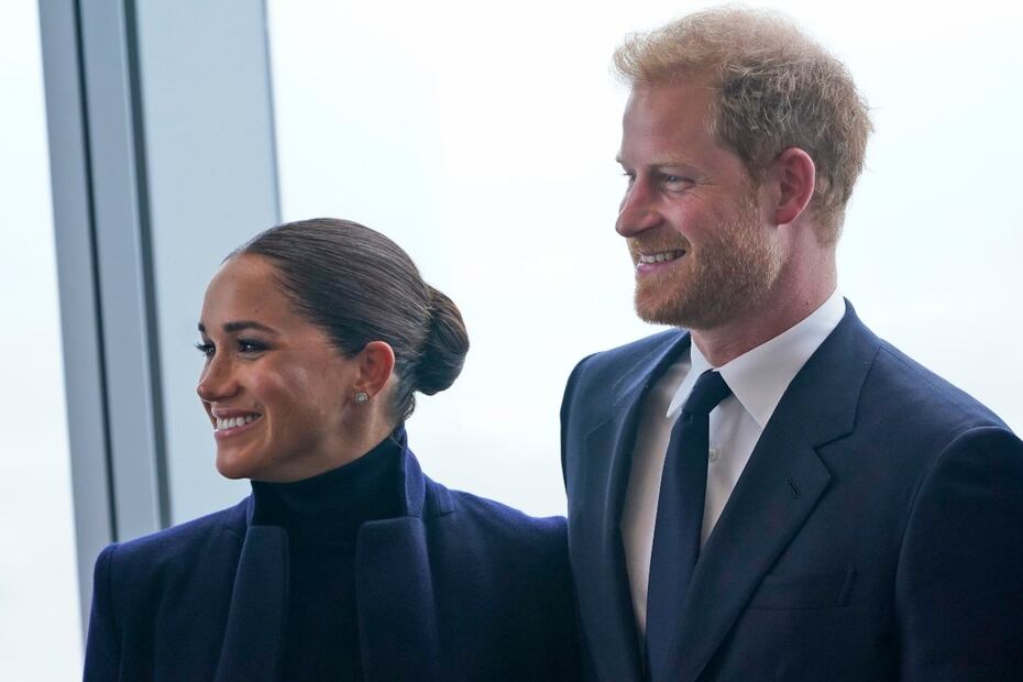 Meghan Markle, elegante y sofisticada en su visita a Nueva York acompañada de Harry