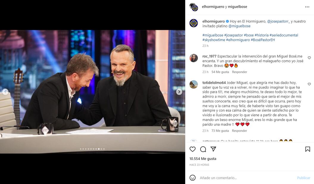 ¿Por qué Miguel Bosé perdió la voz durante 8 años? El cantante lo revela