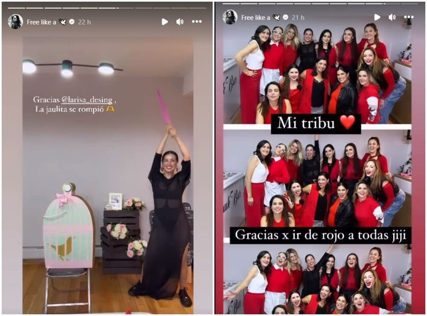 Fátima Torre y sus amigas en su fiesta de divorcio / Instagram: @fatimatorre