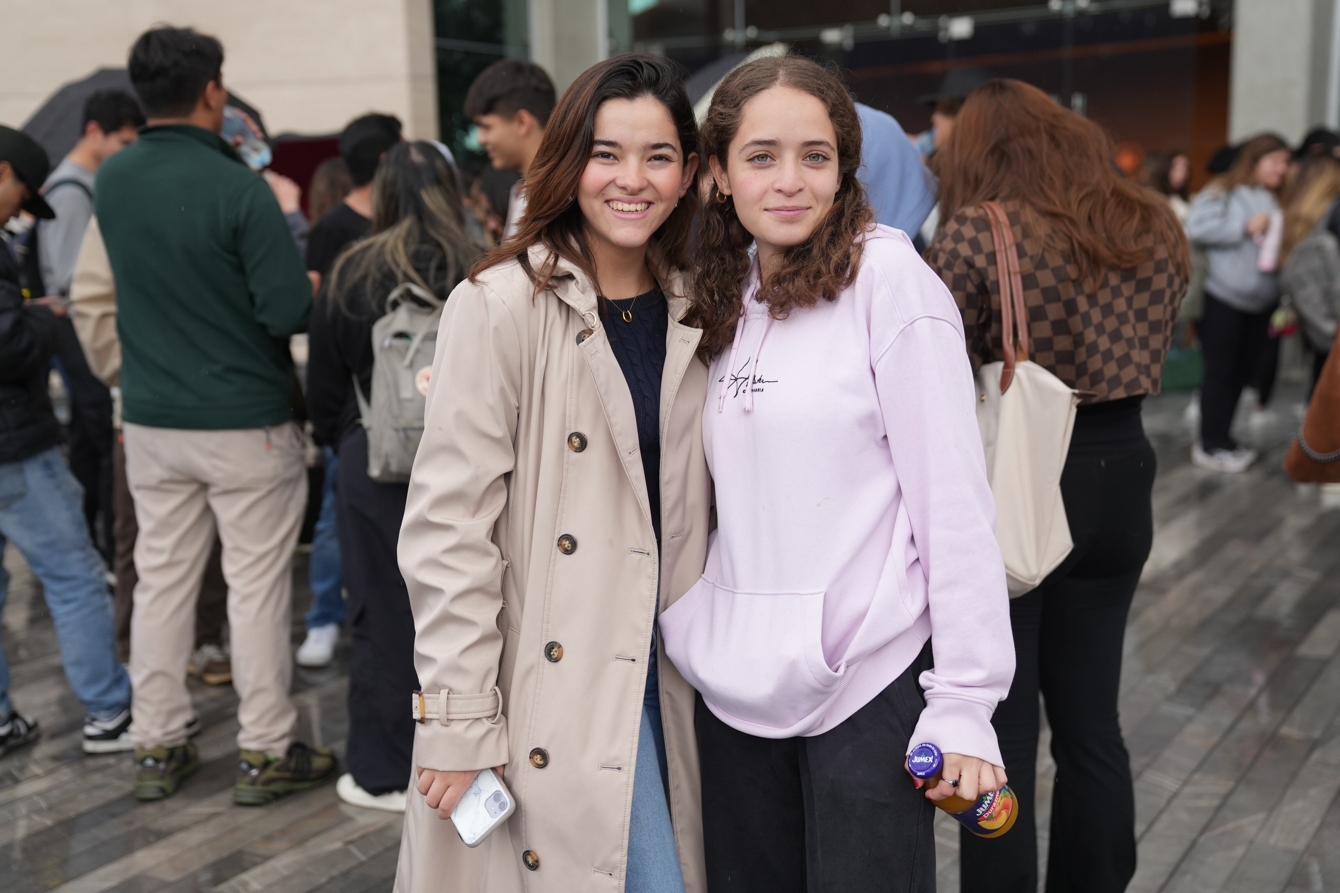 Larissa Santiago y Jimena Ortiz. (Foto: Leonardo Gómez)