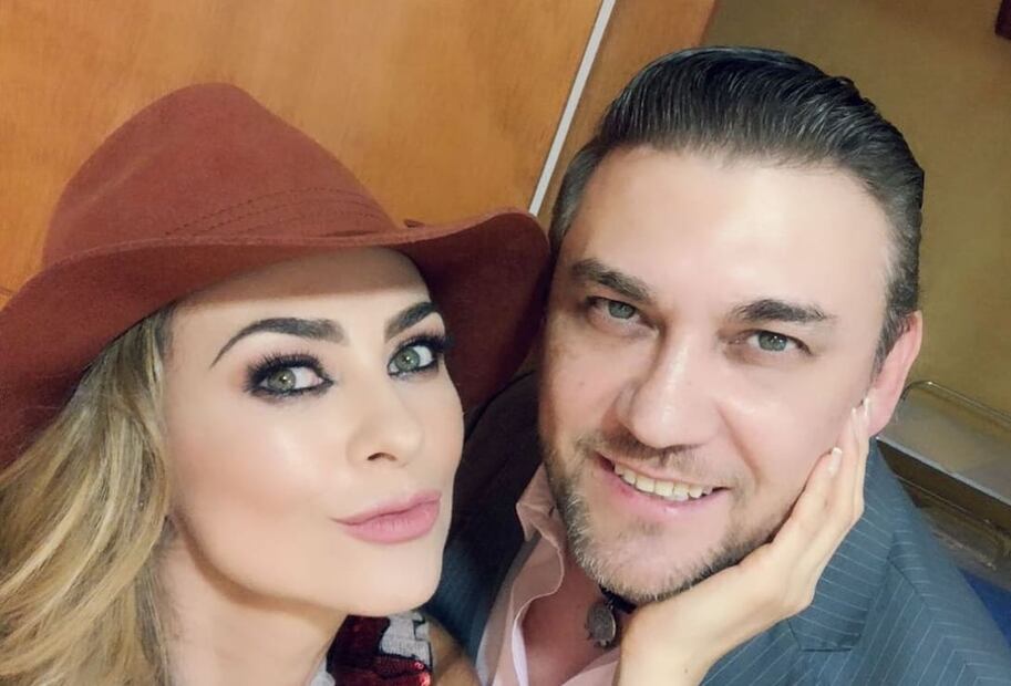 Aracely Arámbula con su hermano Leonardo /  Foto: Instagram