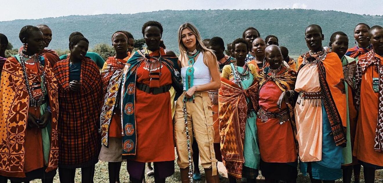 Fotos: El impresionante viaje de Michelle Salas por Kenia 