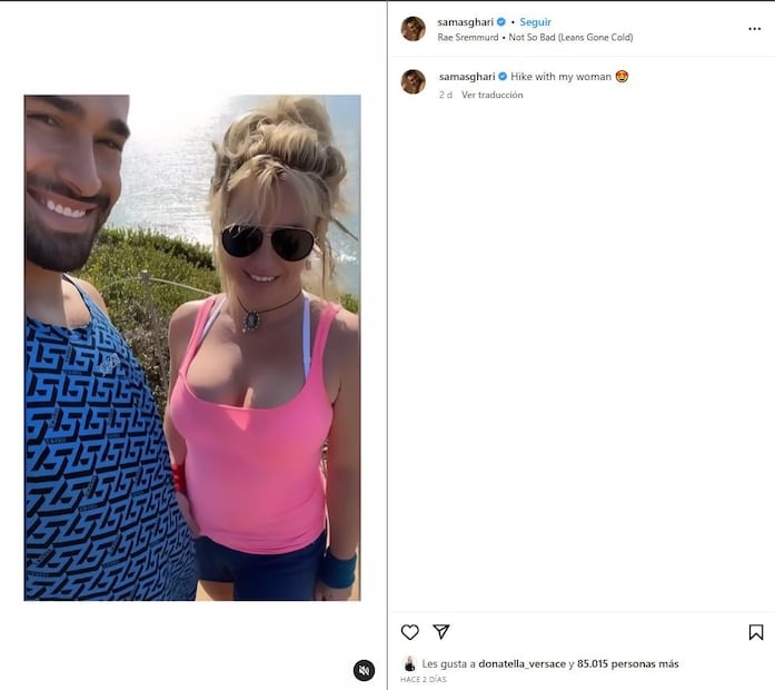 Britney Spears y Sam Asghari, en serios problemas matrimoniales; él lo desmiente
