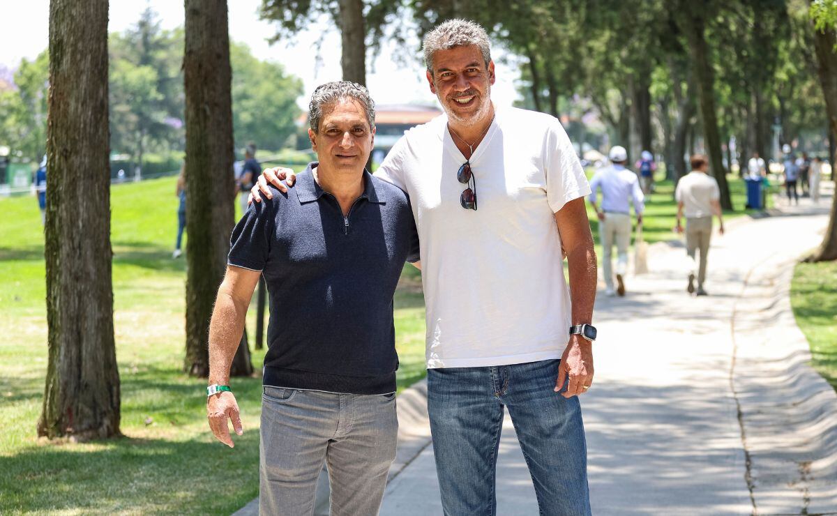 Enrique Charur y Arturo Elias Ayub / Foto: Esteban Torreblanca