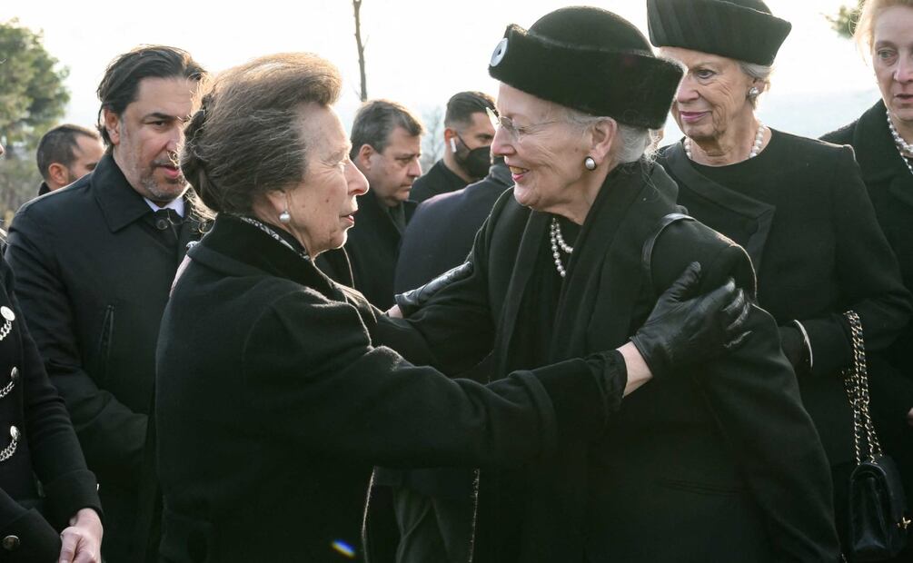Históricas fotografías del funeral de Constantino II de Grecia, último rey de los helenos