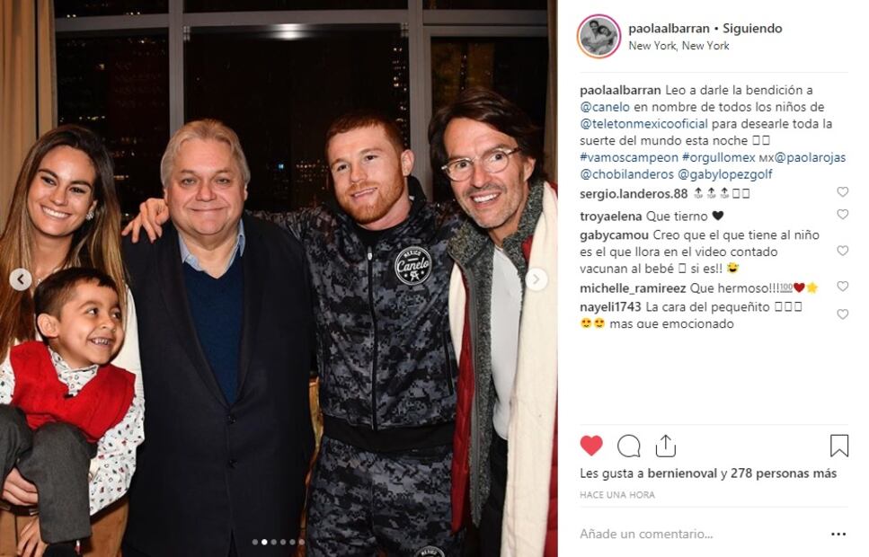 Ellos son los personajes sociales mexicanos que están apoyando a Saúl “Canelo” Álvarez