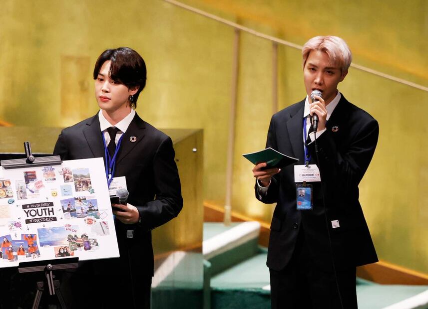 BTS llega a la ONU con poderoso discurso sobre jóvenes, vacunas y pobreza
