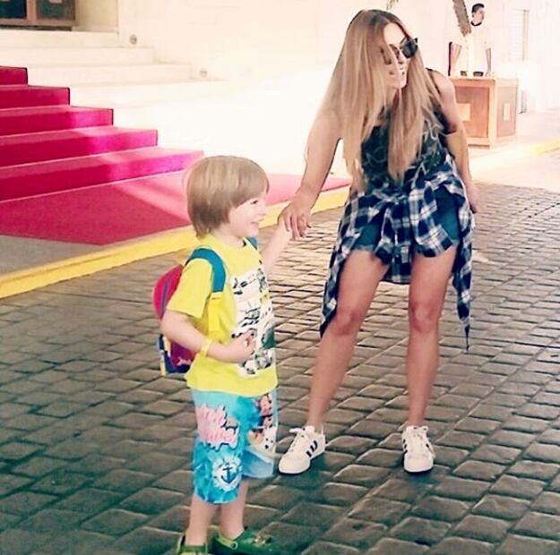 Las fotos más tiernas de Galilea Montijo y su hijo Mateo Reina  
