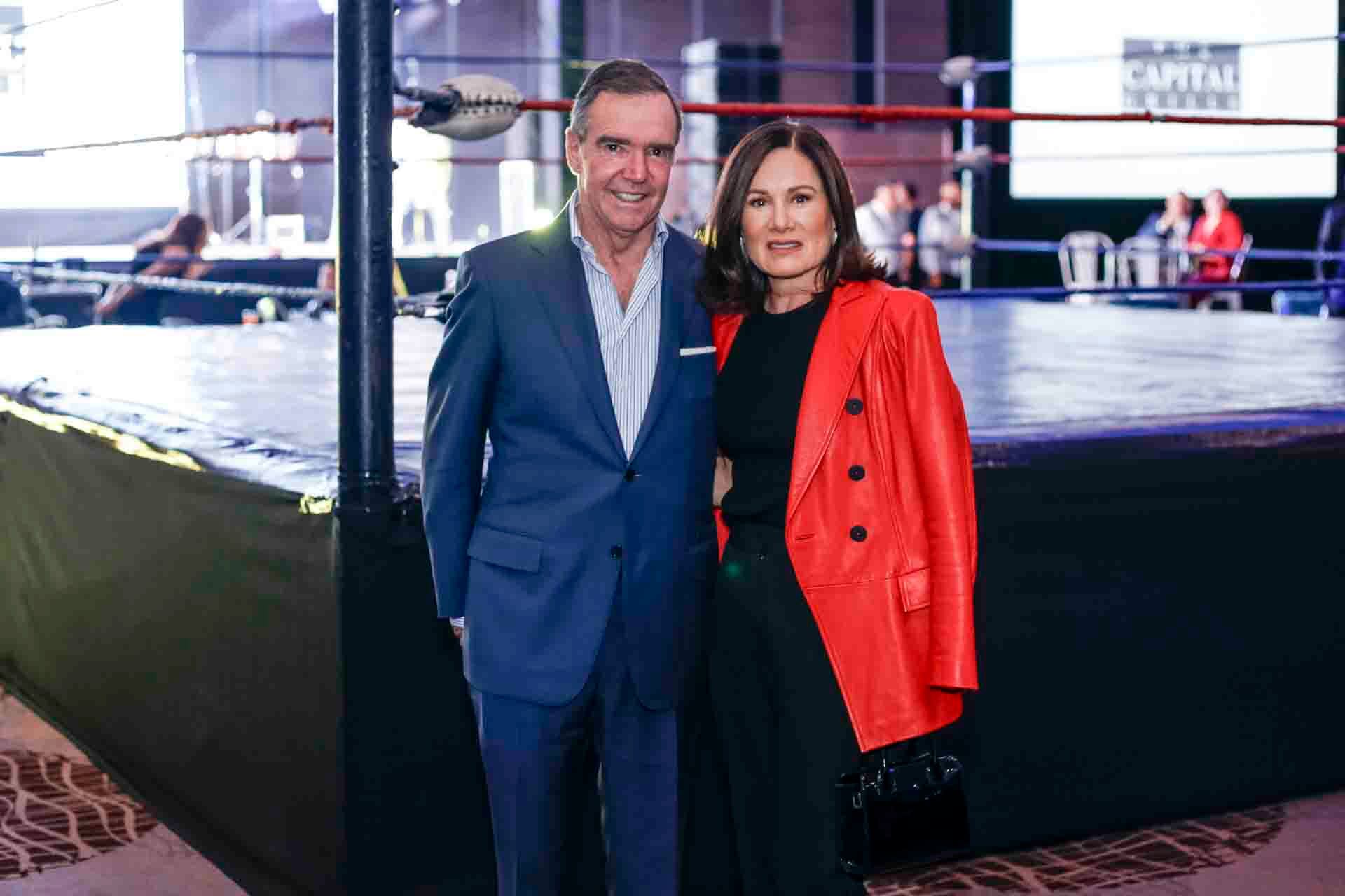 Manuel Pérez Díaz y Gloria Calzada. (Foto: Esteban Torreblanca)
