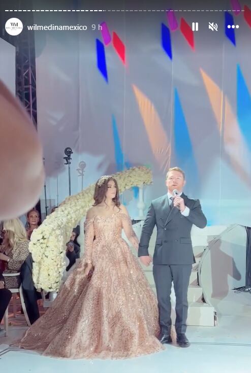Emily Cinnamon, hija del 'Canelo' Álvarez, celebra sus XV con espectacular fiesta