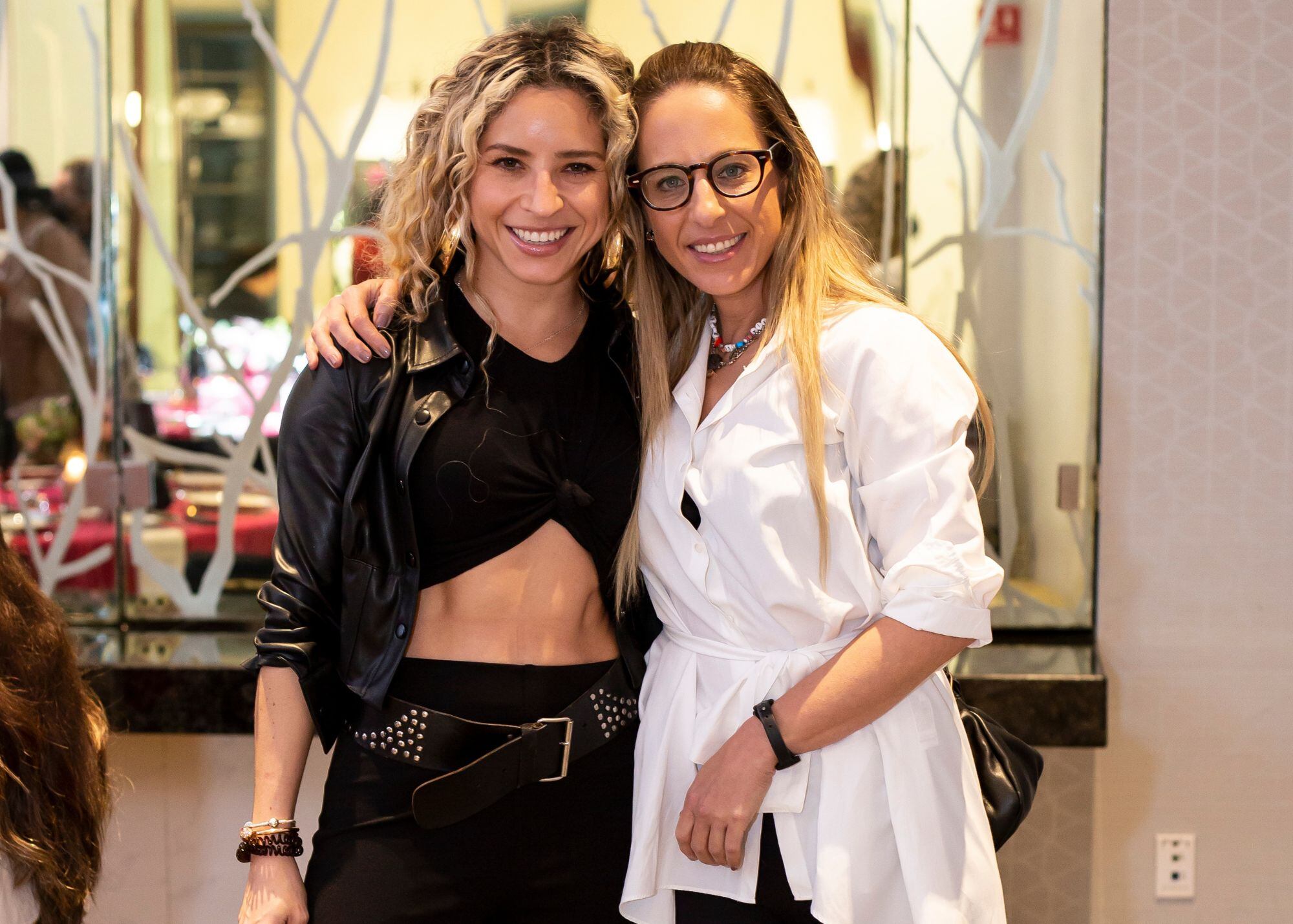 Carlotta Herrera y Cynthia Shapiro. (Foto: Esteban Torreblanca)