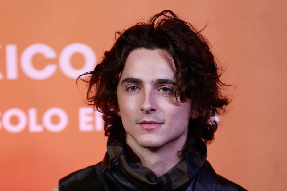 Timothée Chalamet/Fernanda Rojas/ El Universal