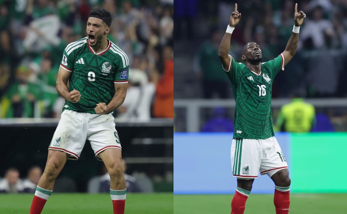Raúl Jiménez y Julián Quiñones. (Foto: Instagram)