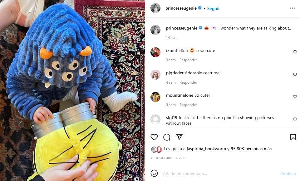 La princesa Eugenia celebra a su hijo August por su primer cumpleaños