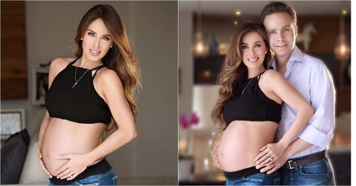 Anahí presume su pancita de embarazo a días de dar a luz 