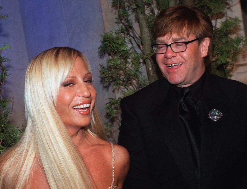 La transformación de Donatella Versace